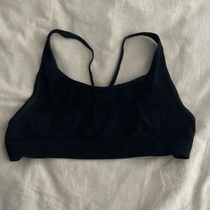 Black Free People Strappy Sunset Bralette